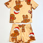 Gingerbread pyjamas - Size 1
