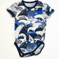 Navy whales bodysuit - Size 1