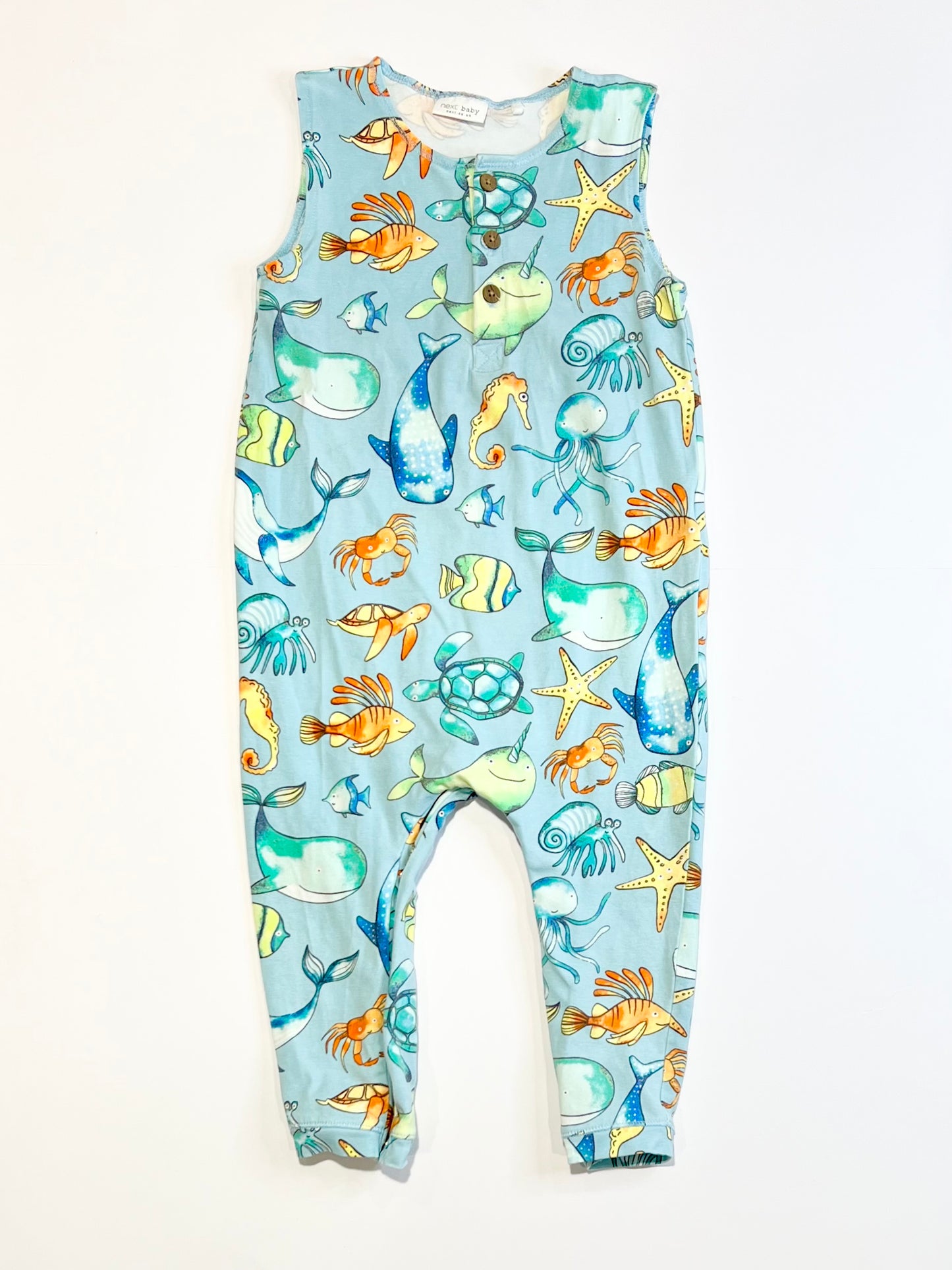 Sea creatures romper - Size 1