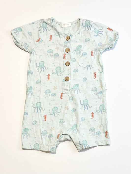 Sea creatures romper - Size 1