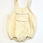 Cream corduroy romper - Size 1