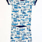 Ribbed trucks pyjamas - Size 5-6