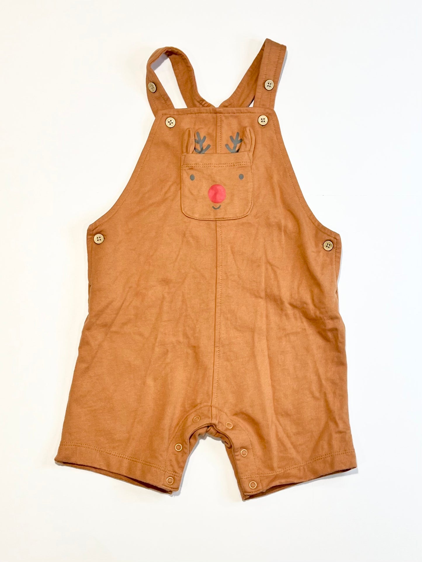 Rudolph jersey overalls - Size 1