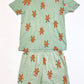Christmas gingerbread pyjamas - Size 5