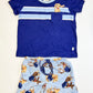 Blue puppy pyjamas - Size 5