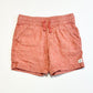 Red woven shorts - Size 5