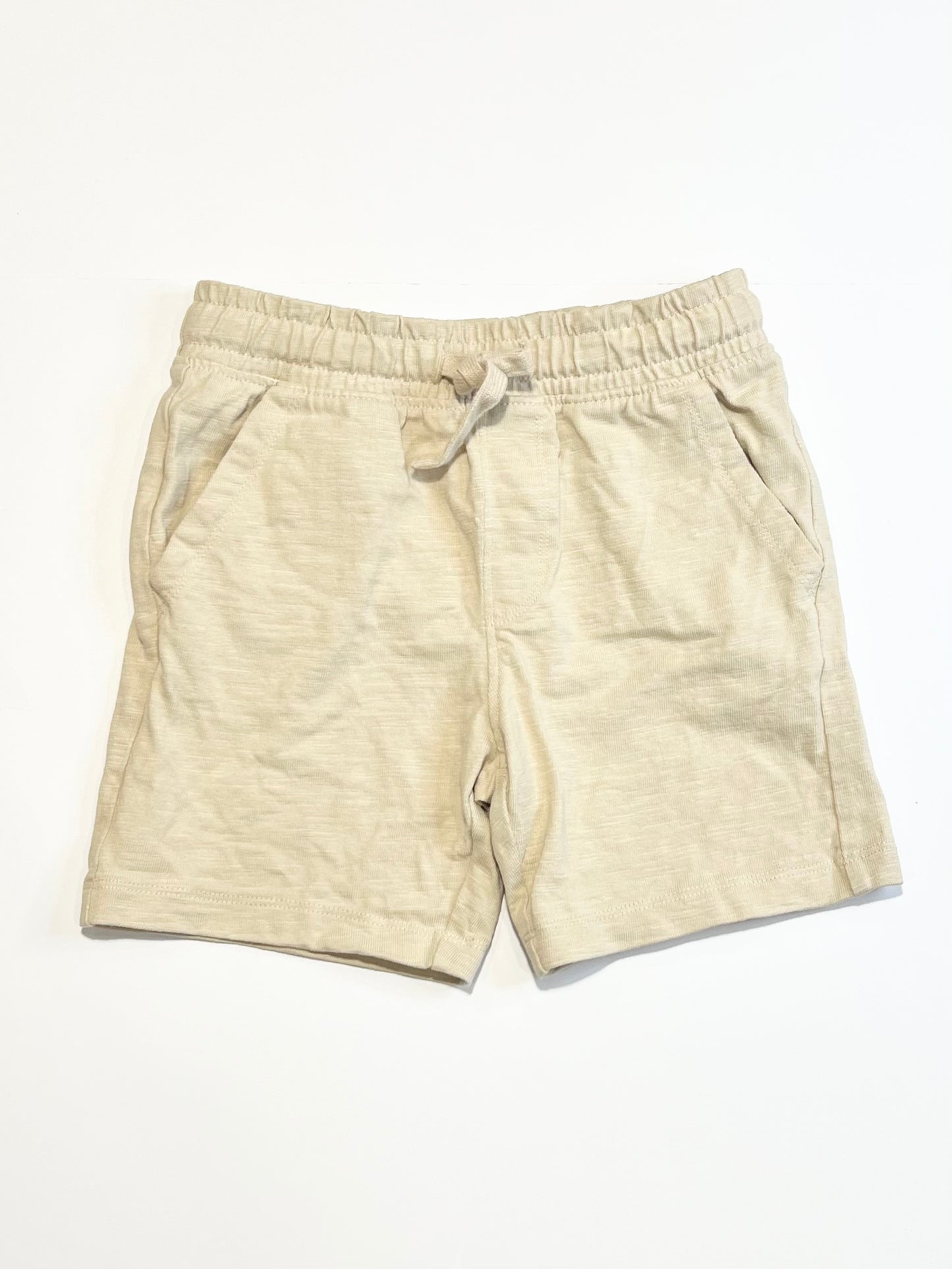Tan sweat shorts - Size 5