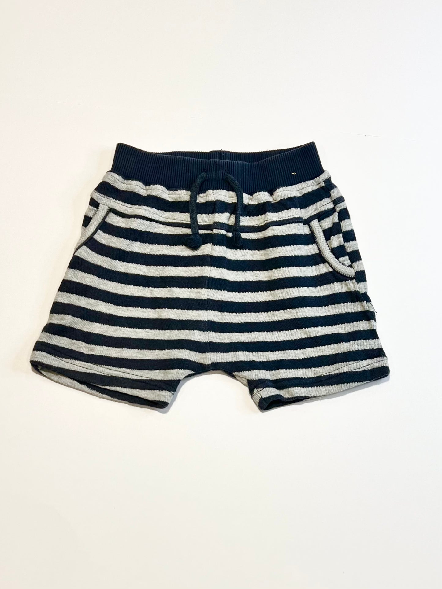 Striped sweat shorts - Size 1