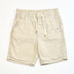 Tan woven shorts - Size 5-6