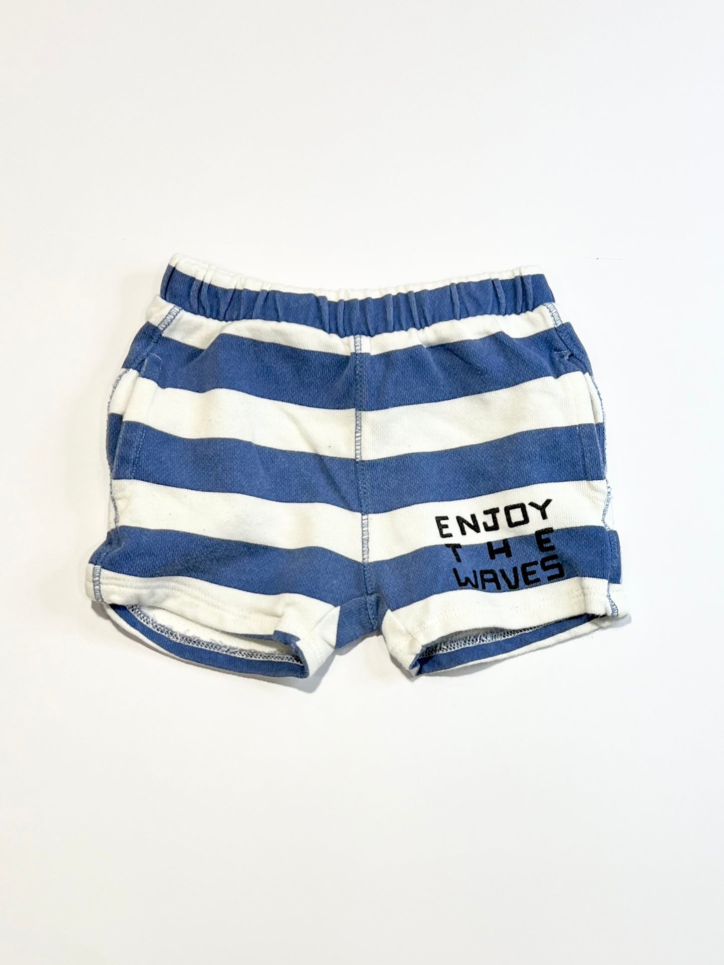 Striped sweat shorts - Size 1