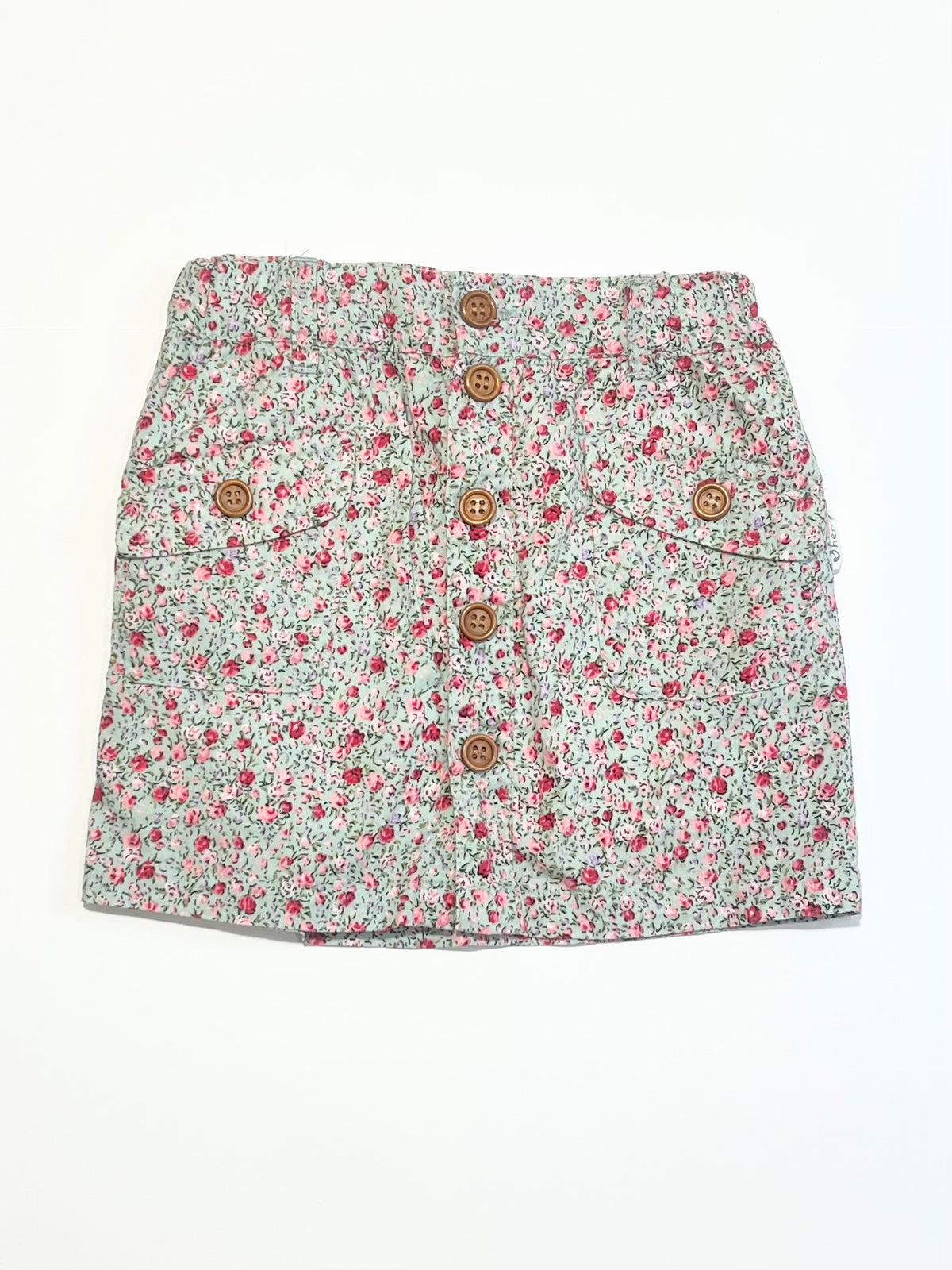 Floral cotton skirt - Size 2