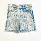 Denim skulls shorts - Size 1