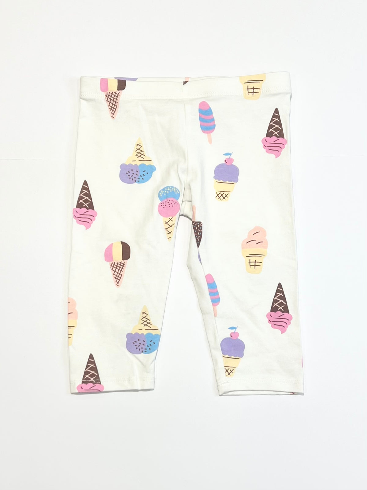 Ice cream cropped leggings - Size 2