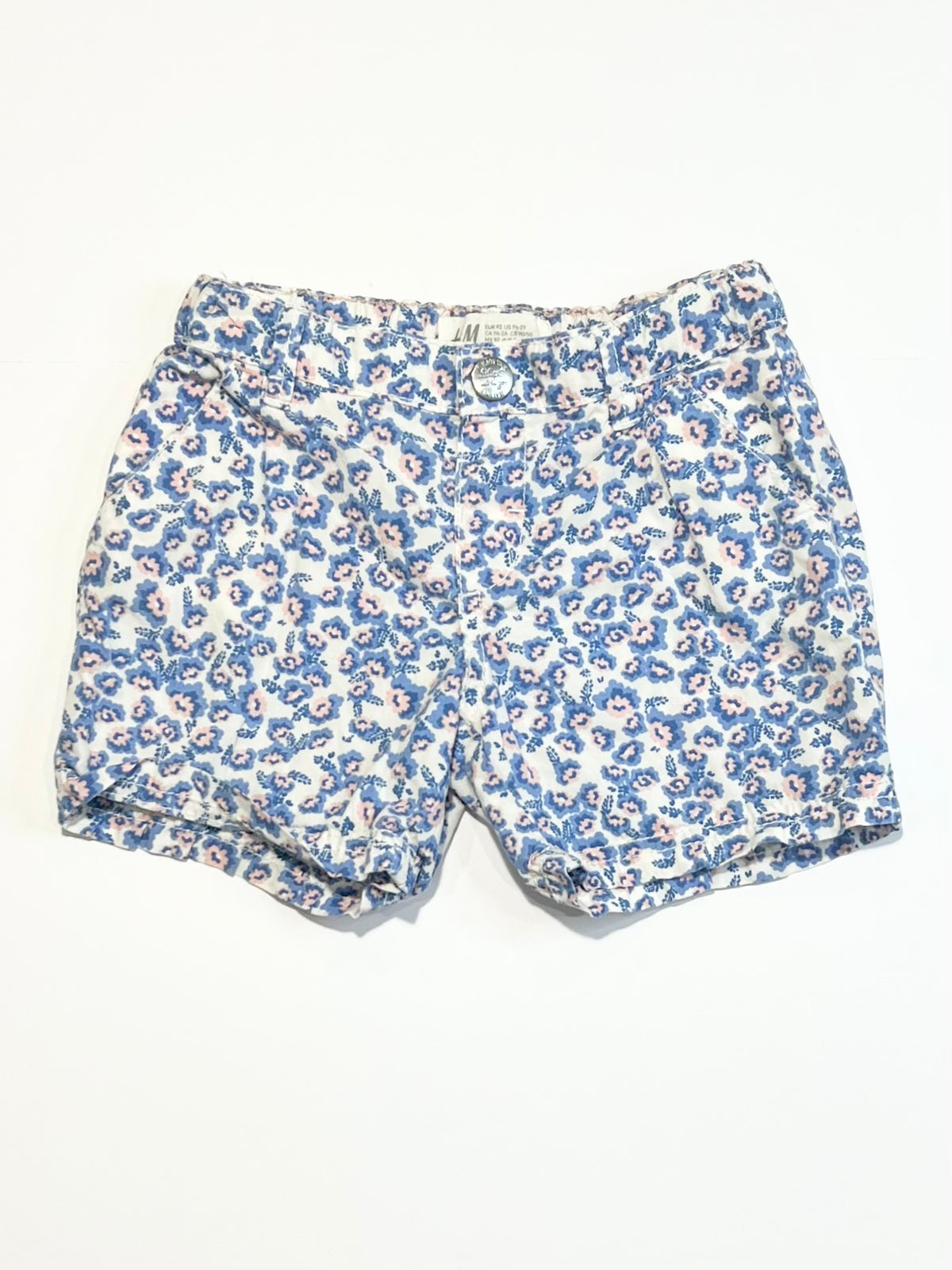 Floral cotton shorts - Size 2