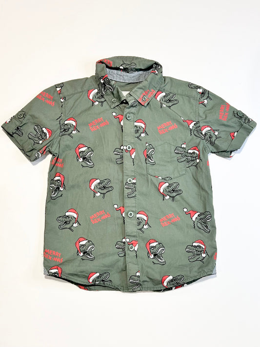 Merry rex-mas shirt - Size 5