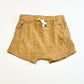 Brown woven shorts - Size 1