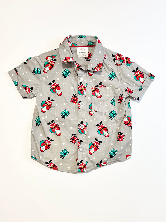 Christmas Santa shirt - Size 1