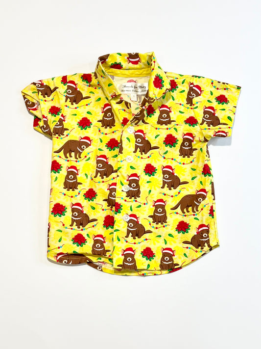 Aussie Christmas shirt - Size 1