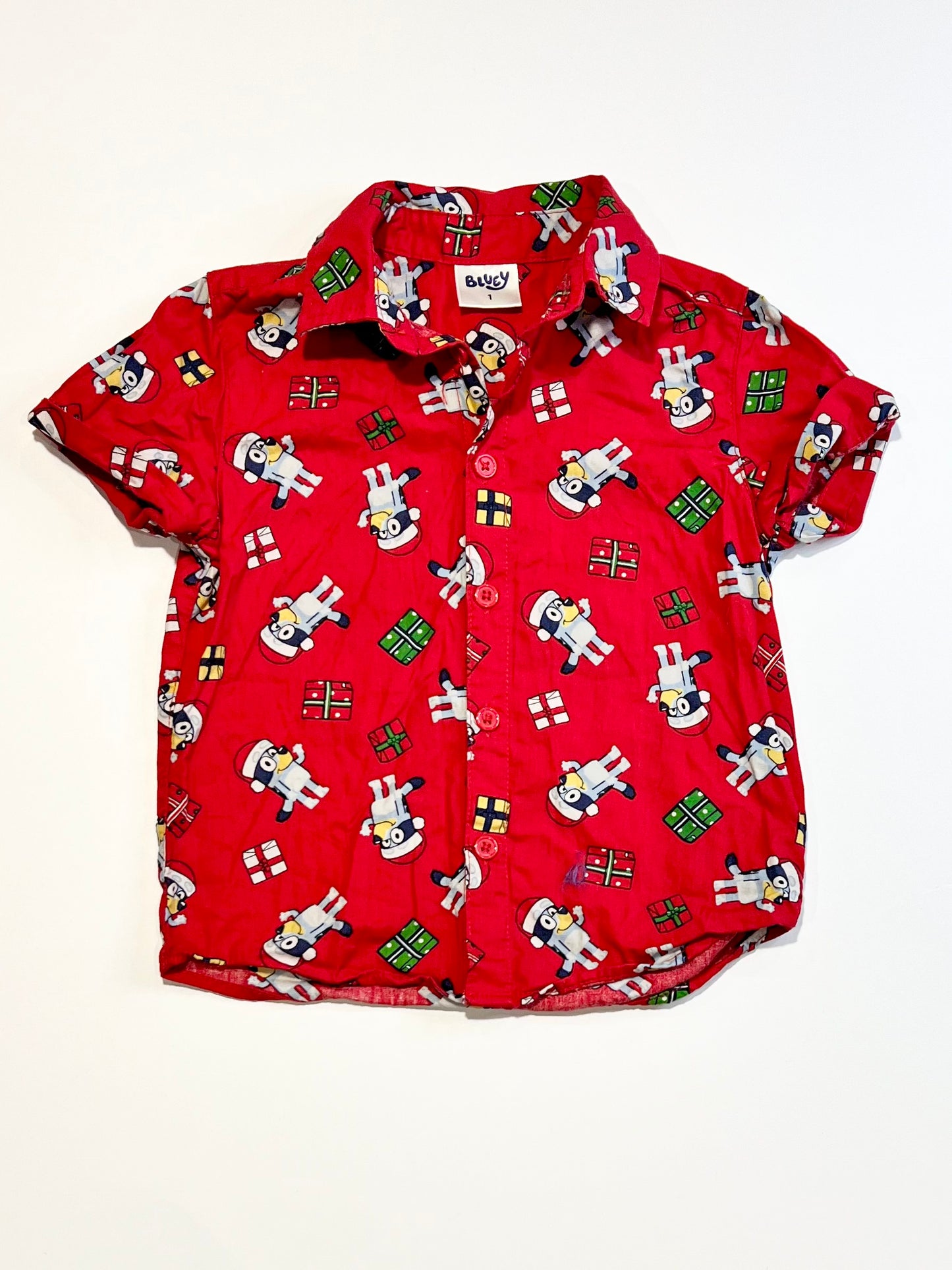 Bluey Christmas shirt - Size 1