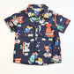 Navy animals shirt - Size 1