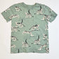Green tigers tee - Size 5