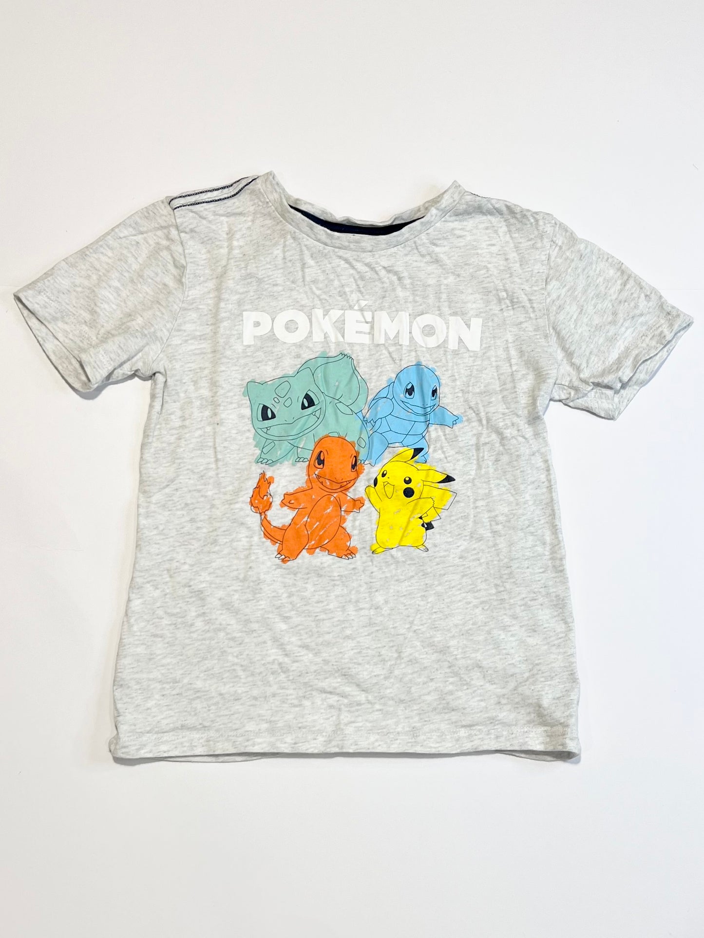 Grey Pokemon tee - Size 5