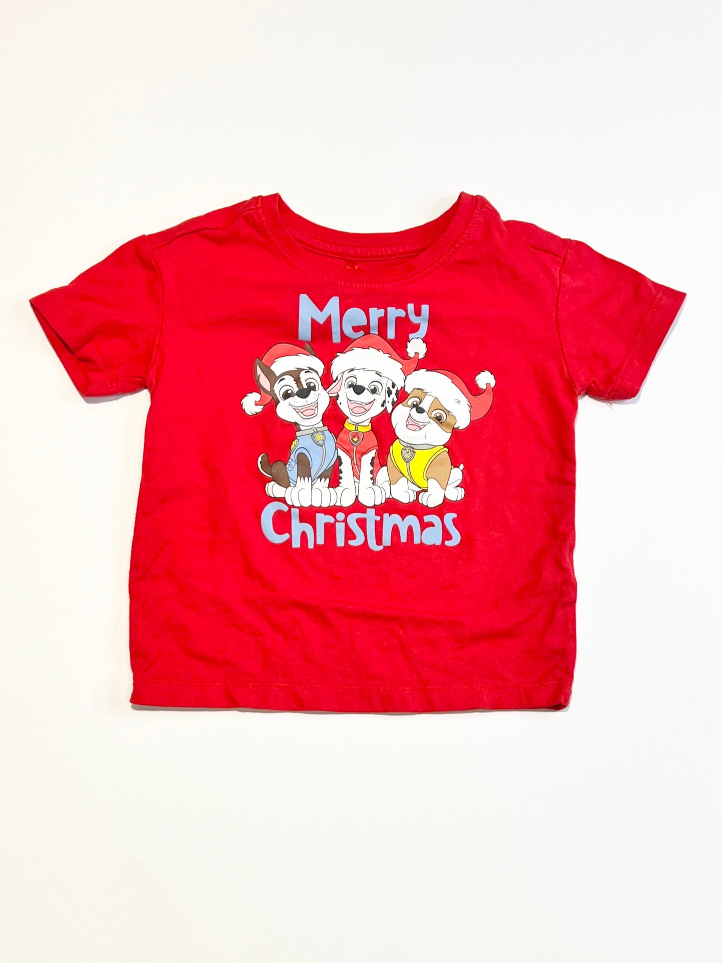 Christmas pups tee - Size 1