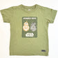 Green Star Wars tee - Size 5-6