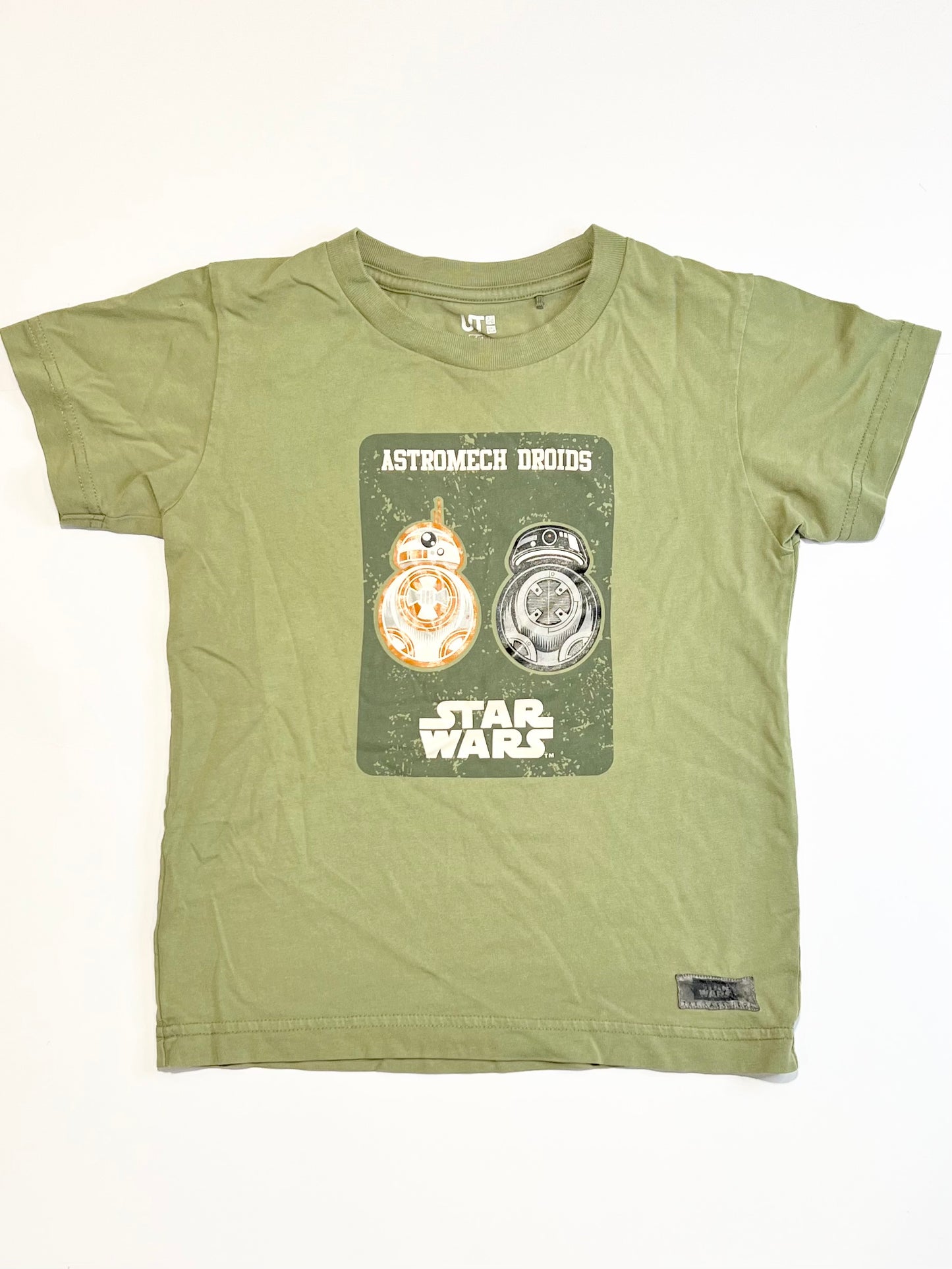 Green Star Wars tee - Size 5-6