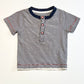 Striped henley tee - Size 1