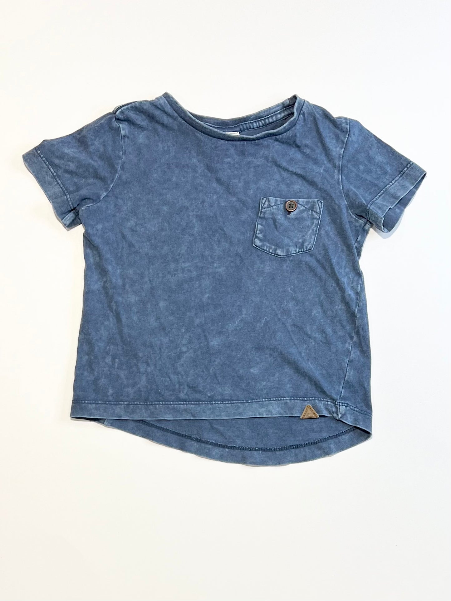 Blue stone wash tee - Size 1