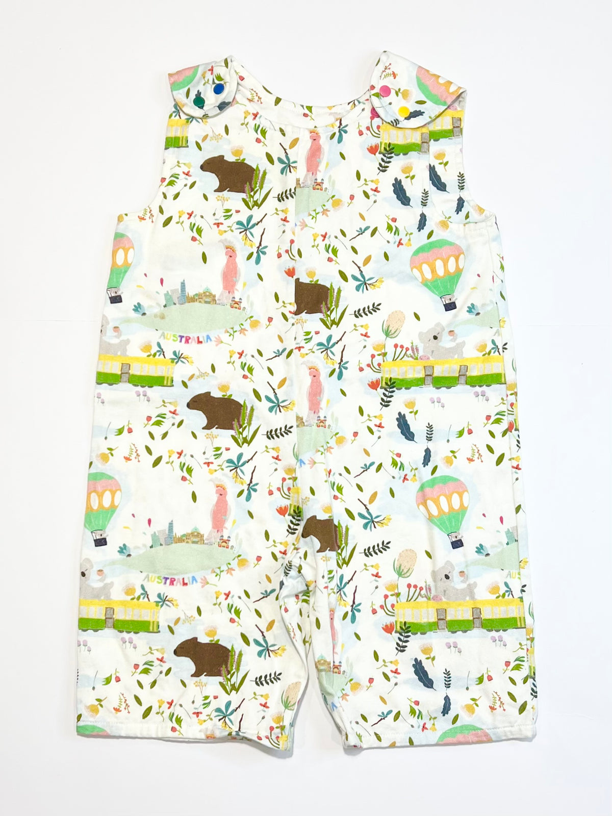 Aussie icons romper - Size 2