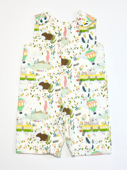 Aussie icons romper - Size 2