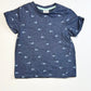 Blue whales tee - Size 1