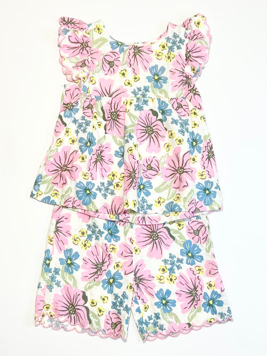 Woven floral set - Size 2