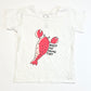 White lobster tee - Size 5