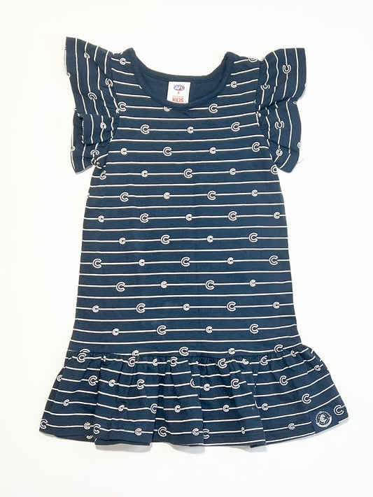 Carlton Blues jersey dress - Size 2