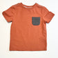 Brown pocket tee - Size 1