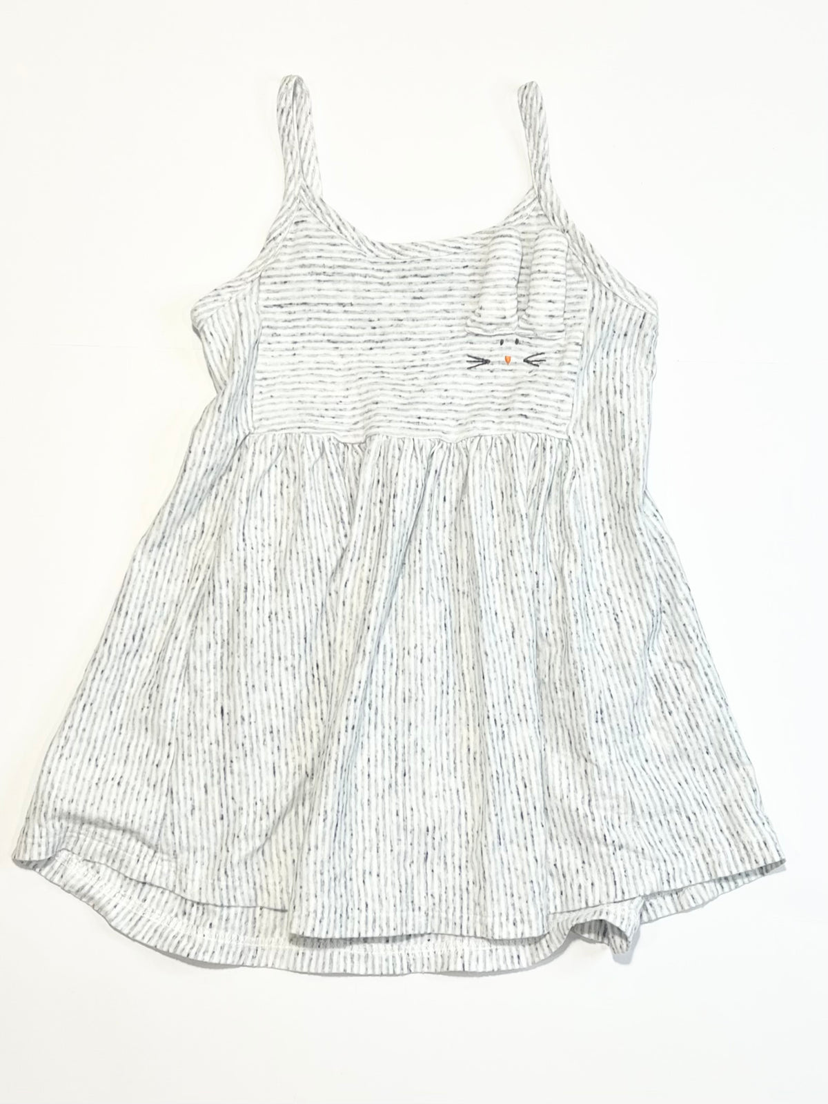 Striped jersey dress - Size 2