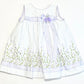 Embroidered floral dress - Size 2