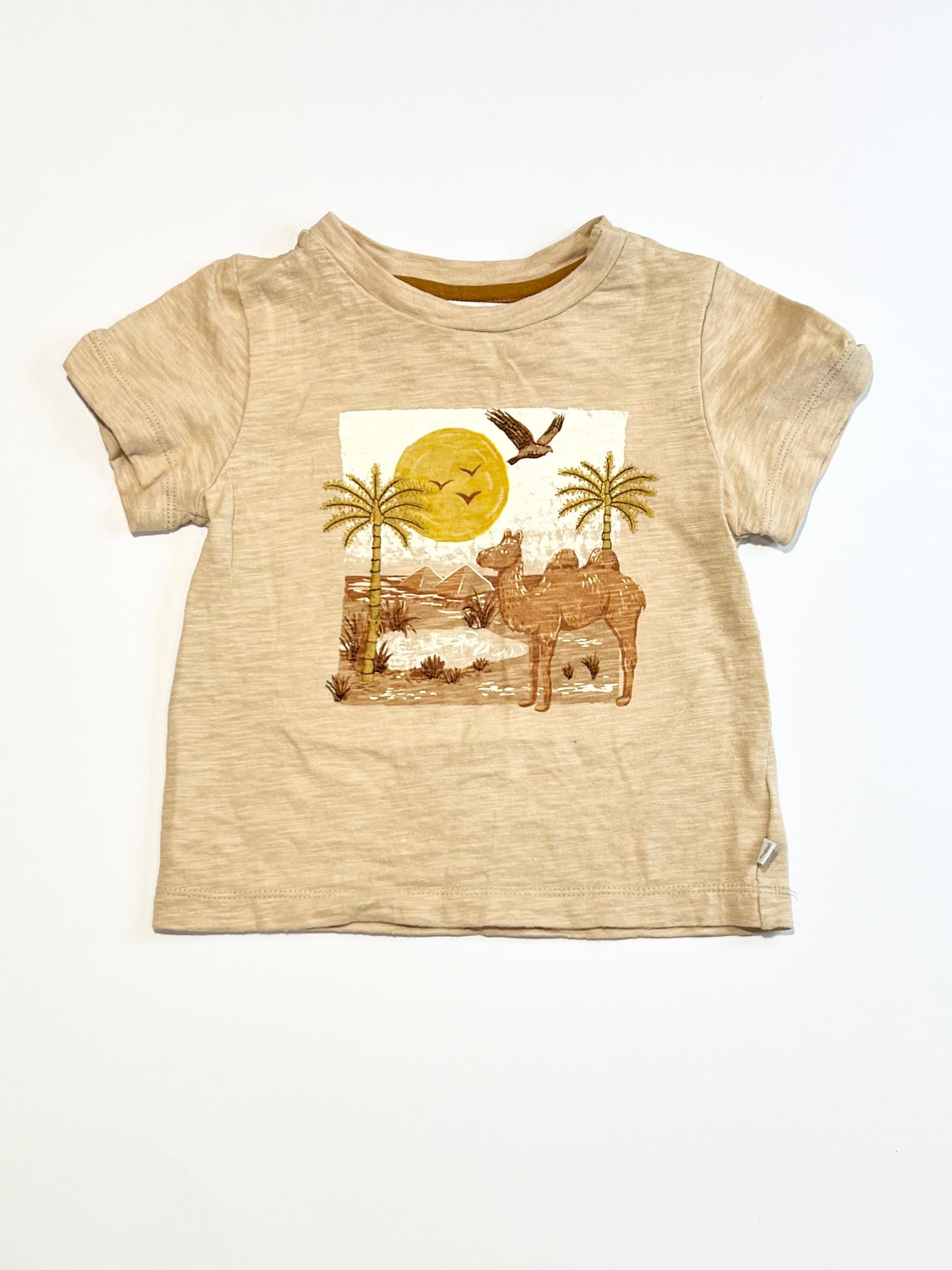 Brown camel tee - Size 1