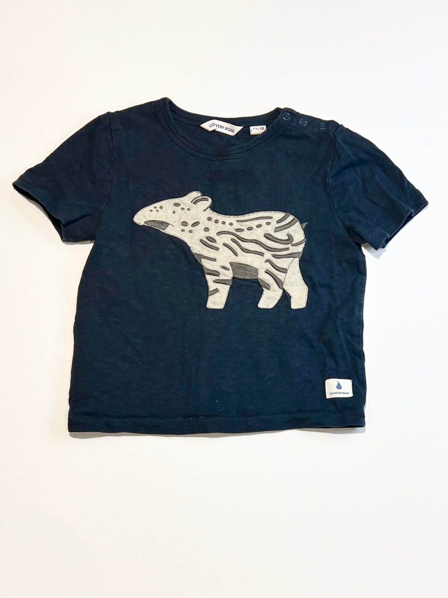 Navy tee - Size 1