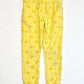 Yellow floral pants - Size 5
