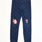 Spotty knee patch leggings - Size 5