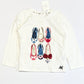 Sequined shoes top brand new - Size 3-4