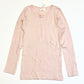 Pink ribbed top brand new - Size 5