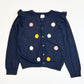 Navy flower cardigan - Size 5