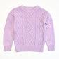 Purple knit jumper - Size 5