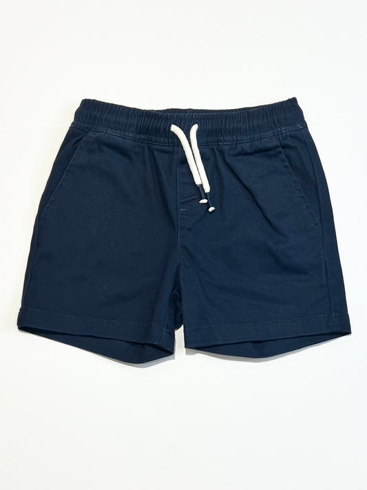 Navy core logo shorts - Size 3