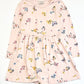 Jersey butterflies dress - Size 5-6